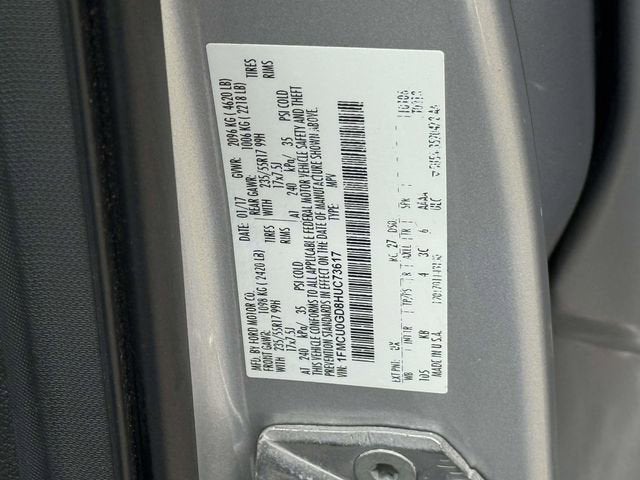 2017 Ford Escape SE