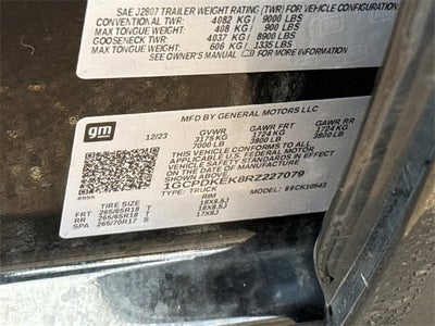 2024 Chevrolet Silverado 1500 LT (2FL)