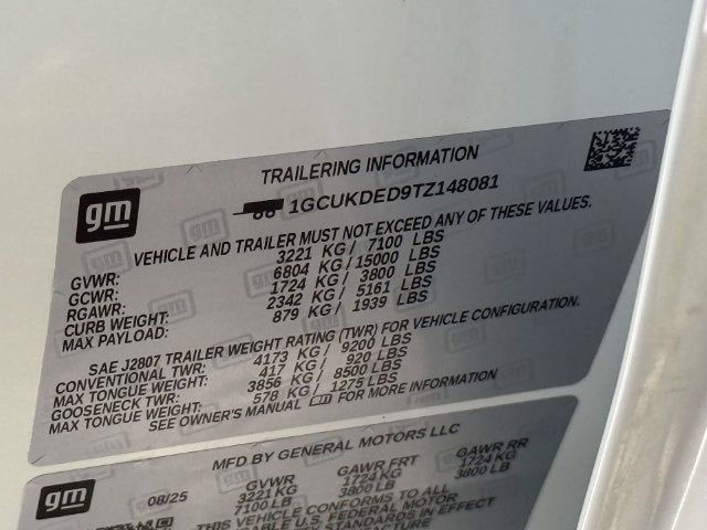 2026 Chevrolet Silverado 1500 LT