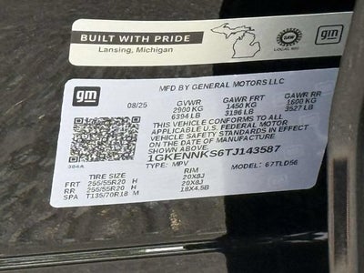 2026 GMC Acadia Elevation