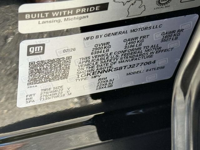 2026 GMC Acadia Elevation