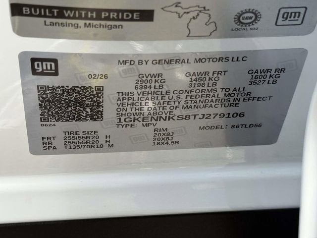 2026 GMC Acadia Elevation