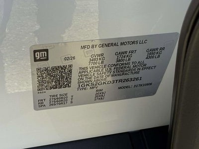 2026 GMC Yukon XL Elevation