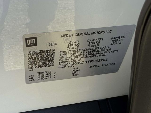 2026 GMC Yukon XL Elevation