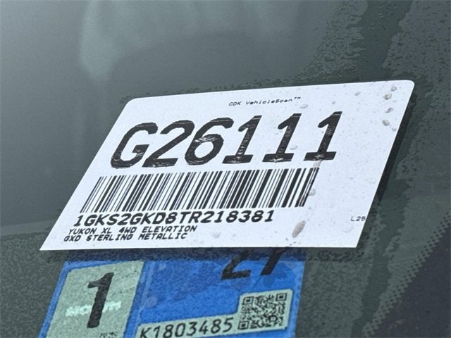 2026 GMC Yukon XL Elevation