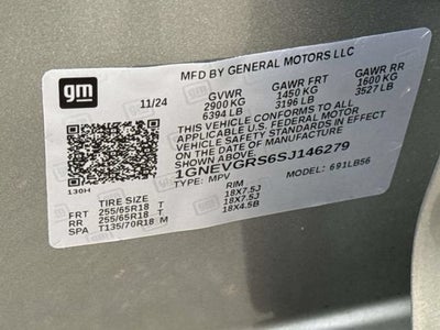 2025 Chevrolet Traverse LT