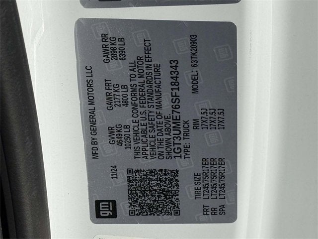 2025 GMC Sierra 2500 HD SLE