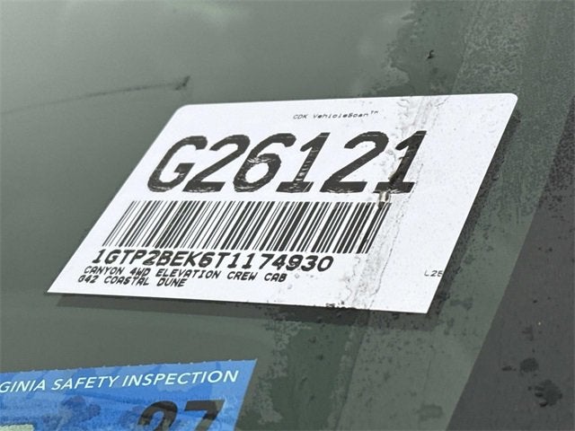 2026 GMC Canyon Elevation