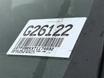 2026 GMC Canyon Elevation