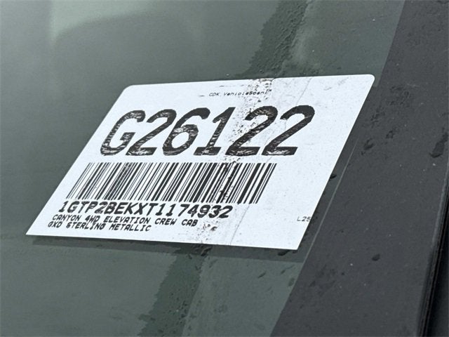 2026 GMC Canyon Elevation