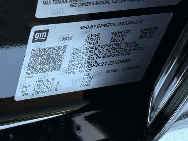 2026 GMC Sierra 1500 SLE