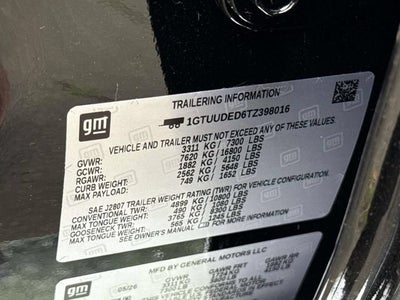 2026 GMC Sierra 1500 SLT