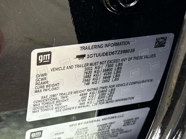 2026 GMC Sierra 1500 SLT