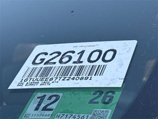 2026 GMC Sierra 1500 AT4