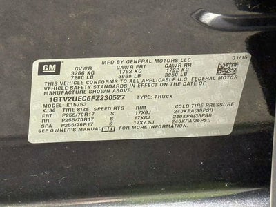 2015 GMC Sierra 1500 SLE