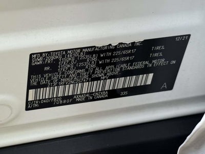 2022 Toyota RAV4 LE