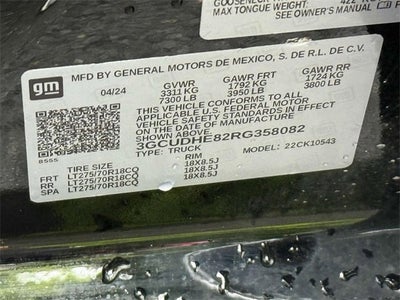 2024 Chevrolet Silverado 1500 ZR2