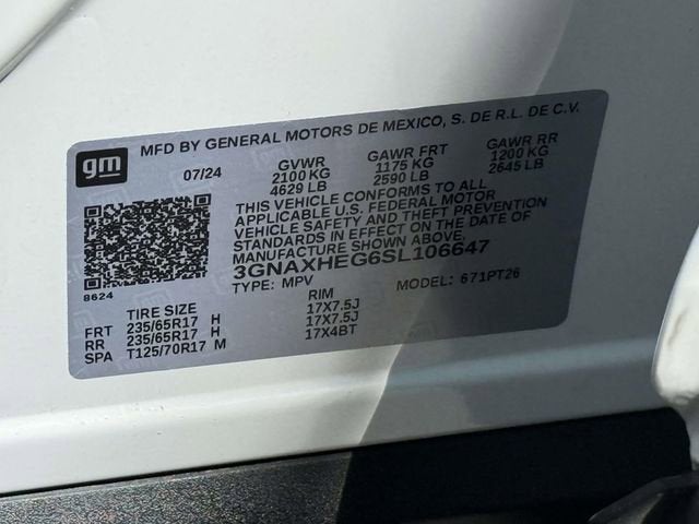 2025 Chevrolet Equinox LT