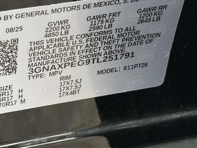 2026 Chevrolet Equinox LT
