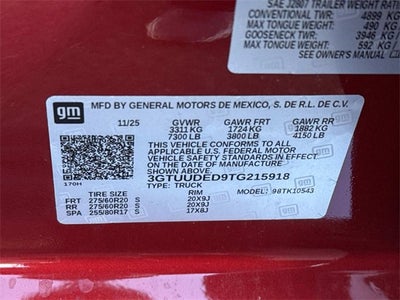 2026 GMC Sierra 1500 SLT