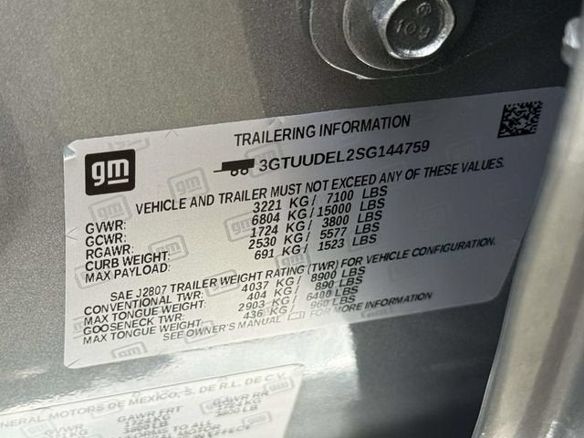 2025 GMC Sierra 1500 SLT