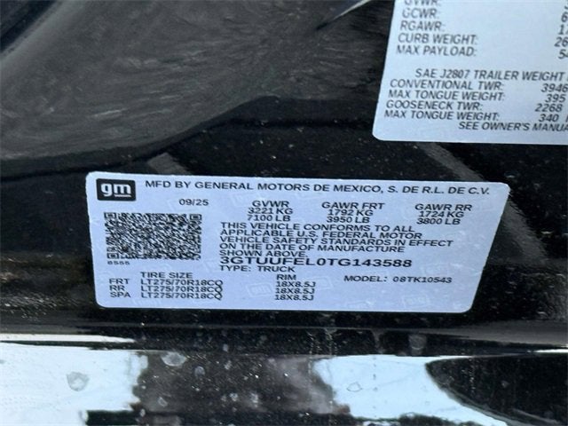 2026 GMC Sierra 1500 AT4X