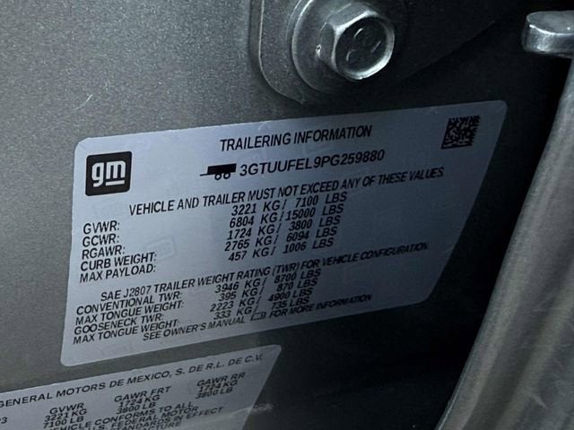 2023 GMC Sierra 1500 AT4X