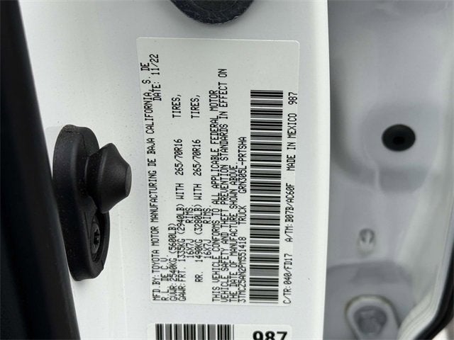 2023 Toyota Tacoma 4WD TRD OFF-ROAD