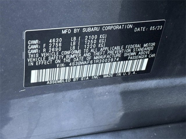 2024 Subaru Legacy Premium