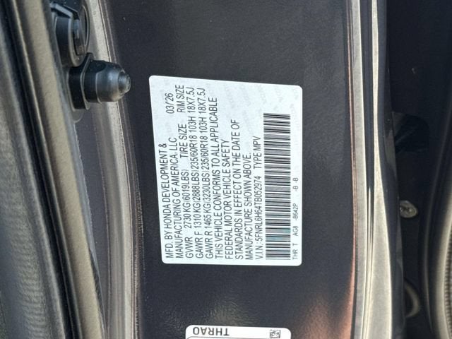 2026 Honda Odyssey EX-L