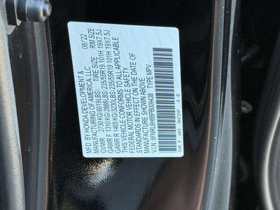 2023 Honda Odyssey Touring