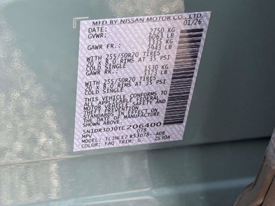 2026 Nissan Pathfinder Platinum