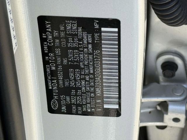 2016 Hyundai Tucson Limited