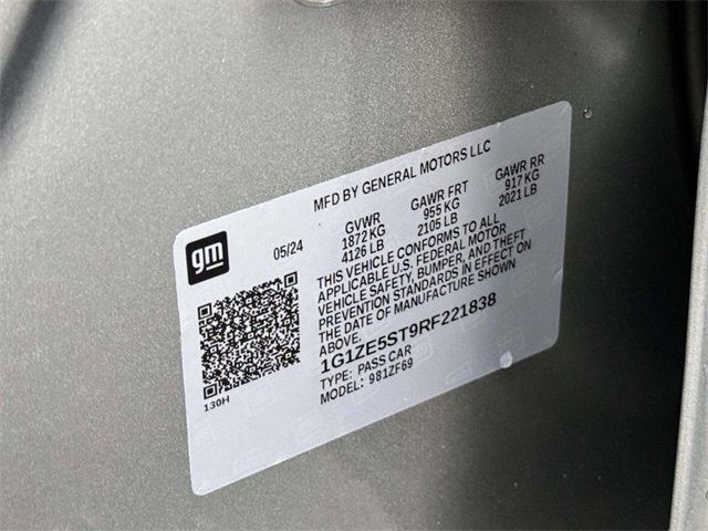 2024 Chevrolet Malibu 2LT