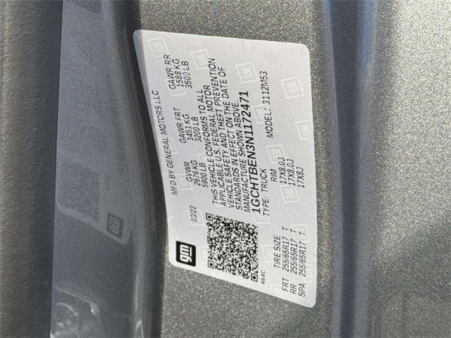 2022 Chevrolet Colorado WT