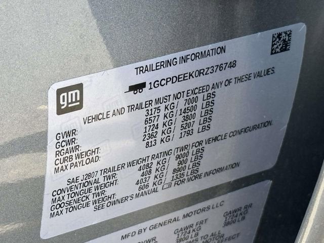 2024 Chevrolet Silverado 1500 RST