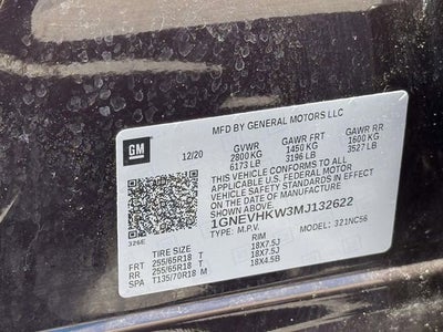 2021 Chevrolet Traverse LT Leather