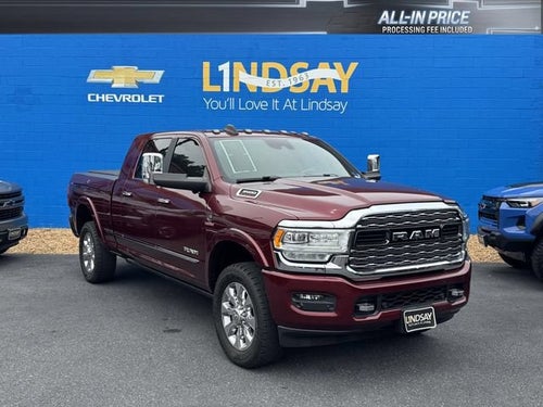 2020 RAM 3500 Limited Mega Cab 4x4 6'4" Box