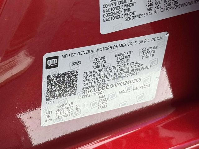 2023 Chevrolet Silverado 1500 LT