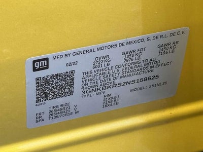 2022 Chevrolet Blazer RS