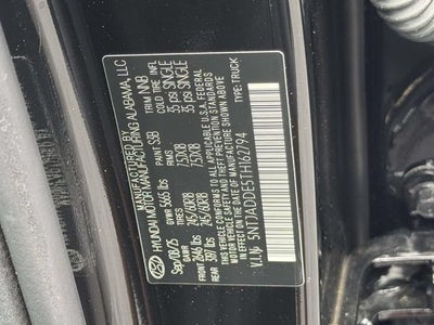 2026 Hyundai Santa Cruz SE
