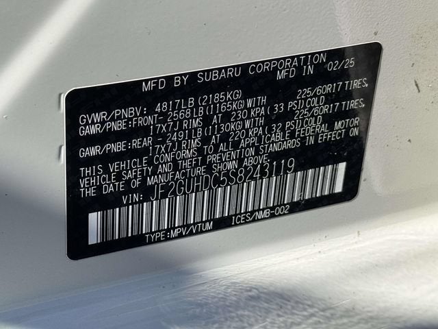 2025 Subaru Crosstrek Premium