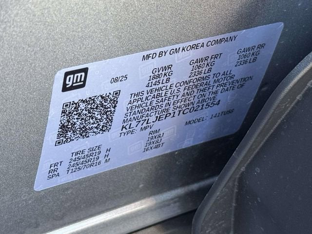 2026 Chevrolet Trax 2RS