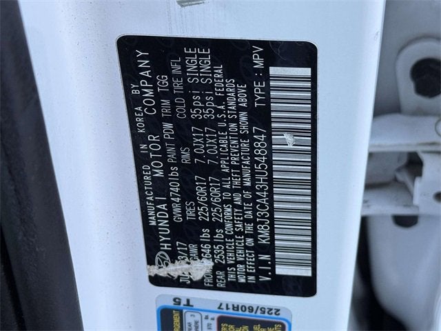 2017 Hyundai Tucson SE